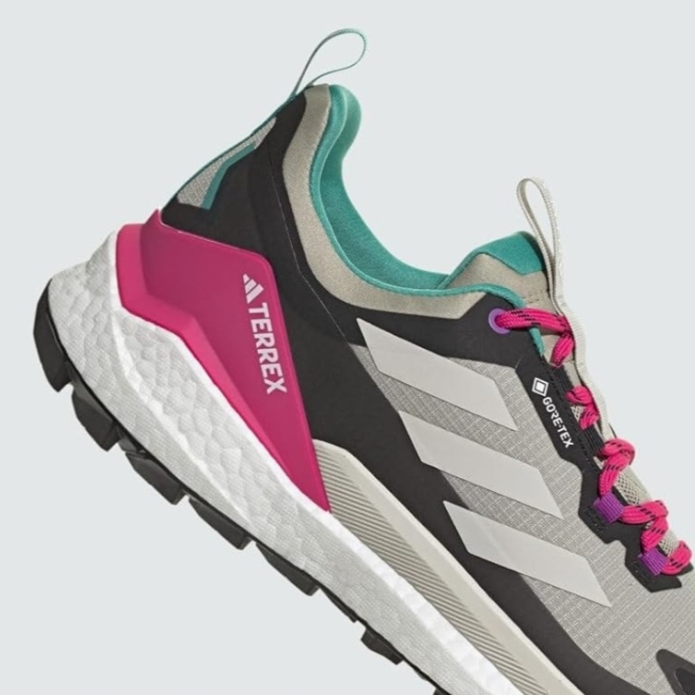 adidas Terrex Athletic Shoes - Gray, Pink, Black - Picture 6 of 7